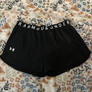 Under Armour Women's Black Athletic Shorts